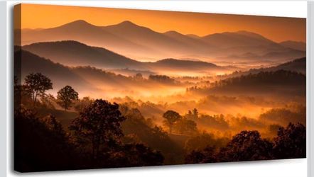 Canvas Wall Art, Mountains Wall Decor