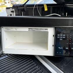 Black Above Range Microwave 