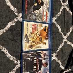 Mission Impossible 4,5,6 BluRay