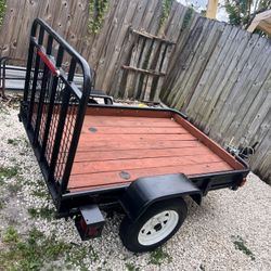 Dk12 4x6 Utility Trailer 100 Percent Perfect 