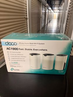 DECO hole home mesh Wi Fi system