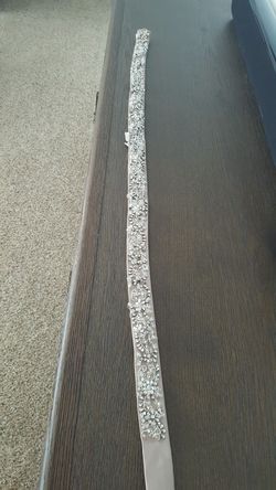 Bridal sawvorski sash