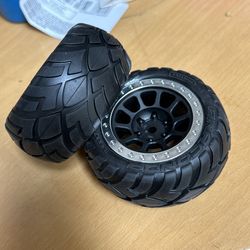 4 Brand New Traxxas Tires And Rims