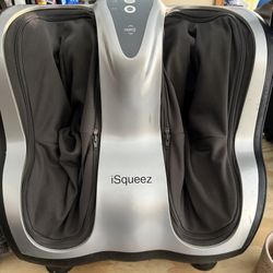 Brookstone OSIM iSqueez Foot Leg Feet Calf Massager