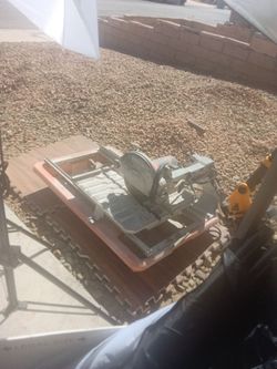 Rigid wet saw