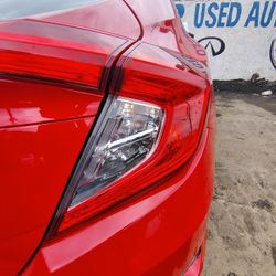 2016-2021 Honda Civic 2.0L Taillight Passenger Right Side 