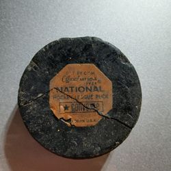 Old Hockey Pucks 