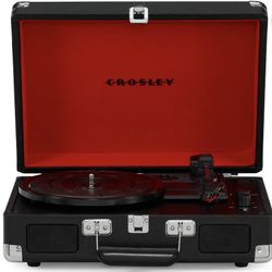 Crosley Cruiser Premier Vinyl Record Player with Speakers and Bluetooth