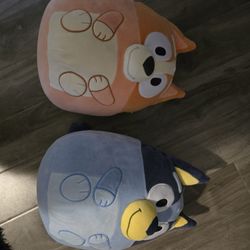 Bingo And Bluey Squishmallows