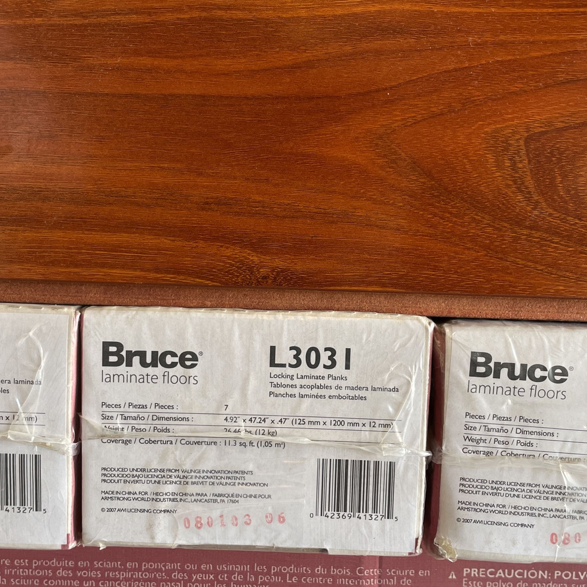 Laminate Floor Bruce L3031 (brand New)