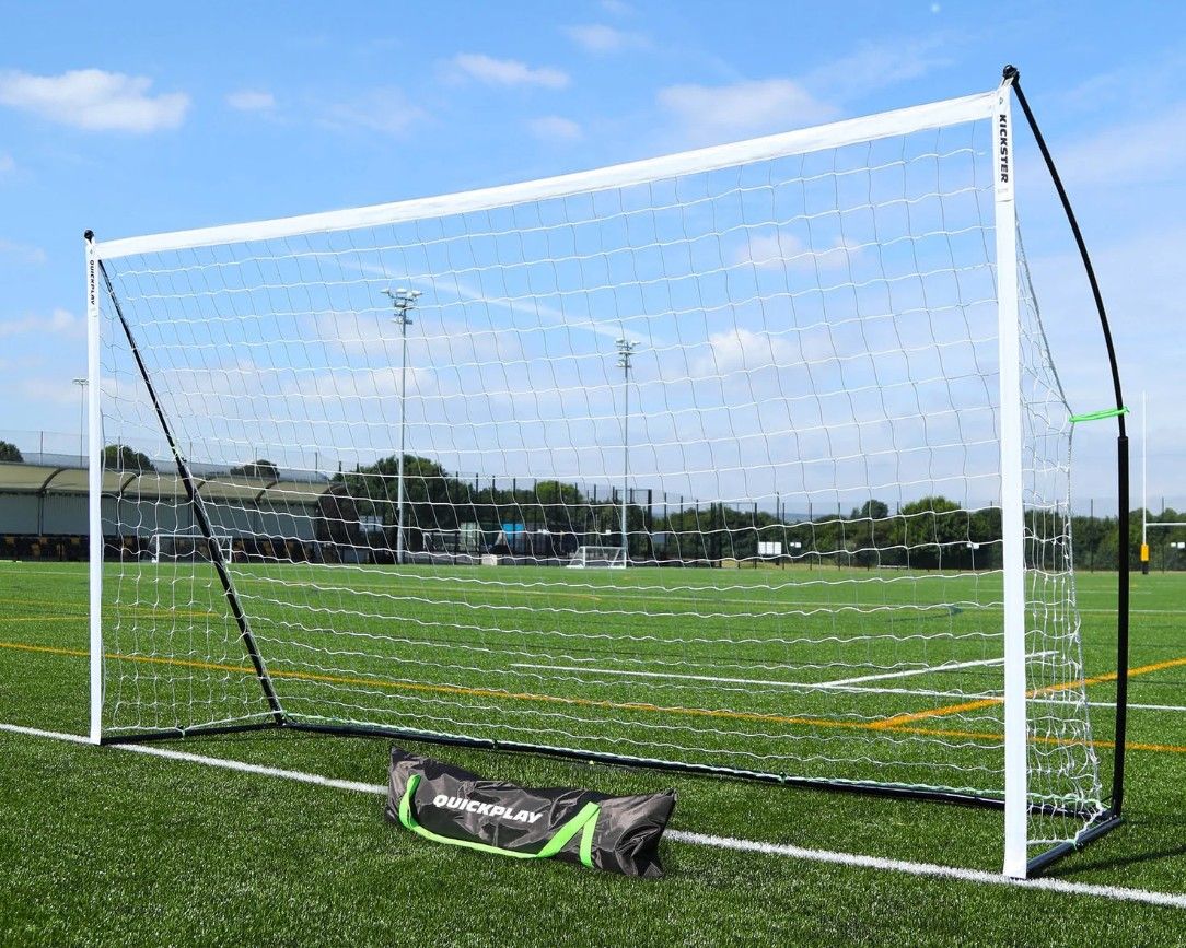 New KICKSTER Elite Portable Soccer Goal 12'x6'