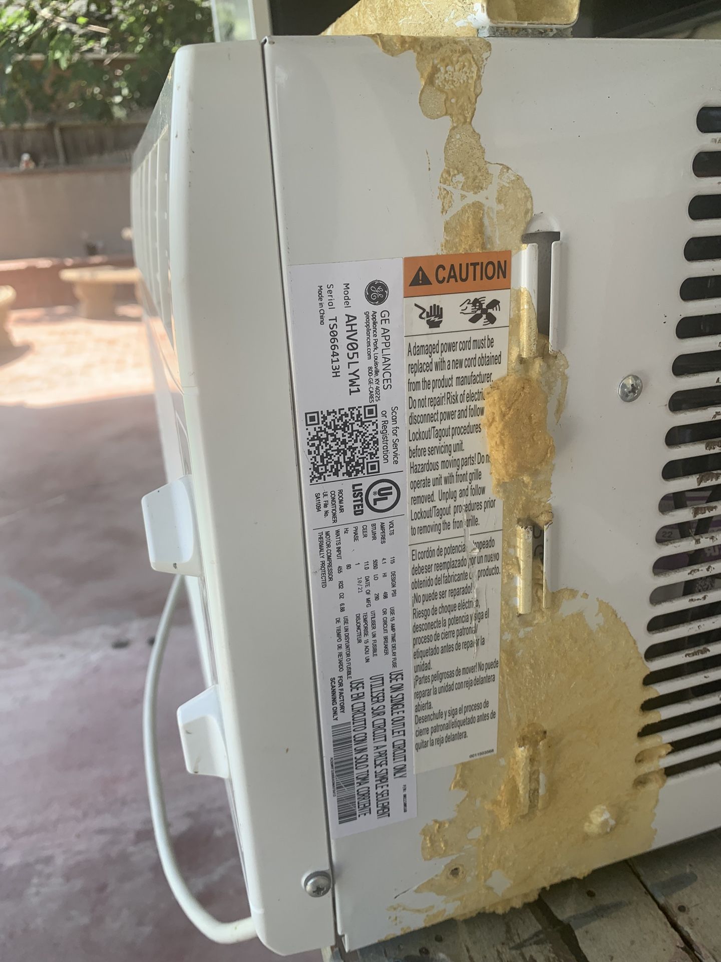 GE WINDOW AC