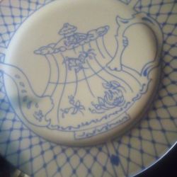 4 Charming accent dishes - ENGLISH TEAPOT - Discontinued