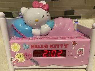 Hello Kitty Dual Alarm And Clock Radio 