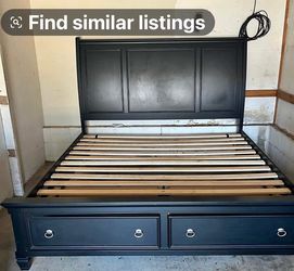 King size bed frame