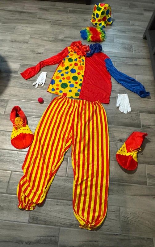 Clown Costume 2XL
