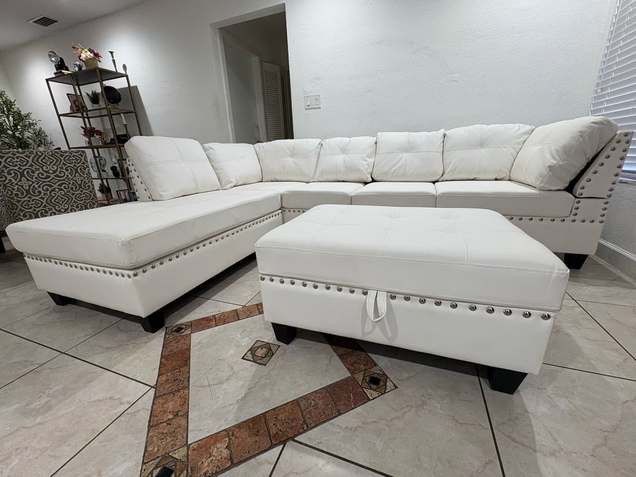 Leather Sofa NEW