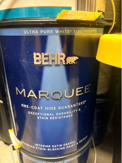 Behr Ultra White Paint