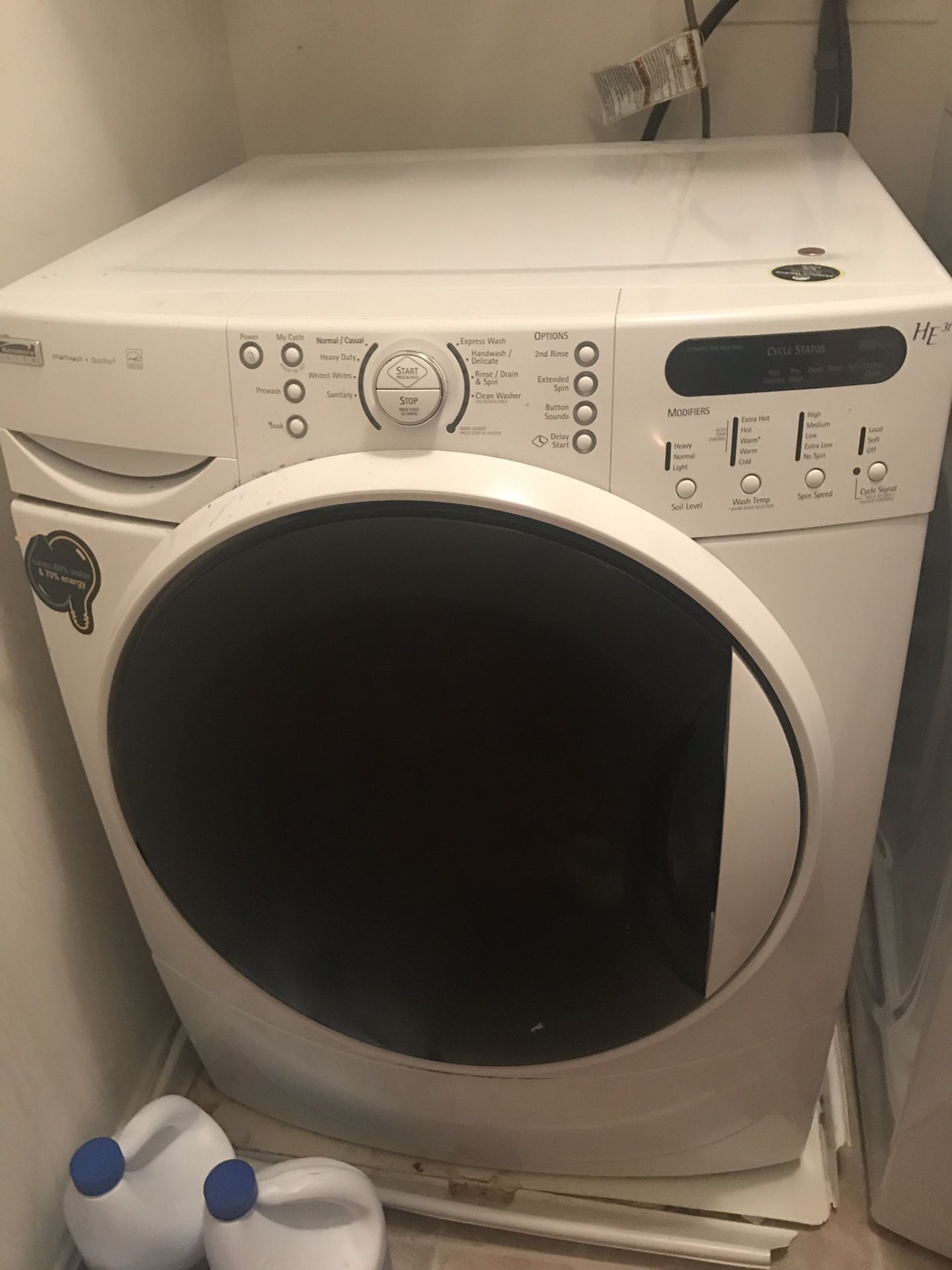 Kenmore Elite Smartwash wash machine