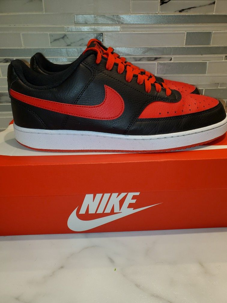 Nike Court Vision Low Bred Edition.  Size 10.5 Men's 