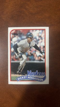 1989 TOPPS #380 RICKEY HENDERSON
