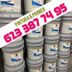 Blanco Pintura Primer Semigloss 