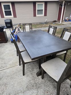 Dining Room Table And 6 Chairs