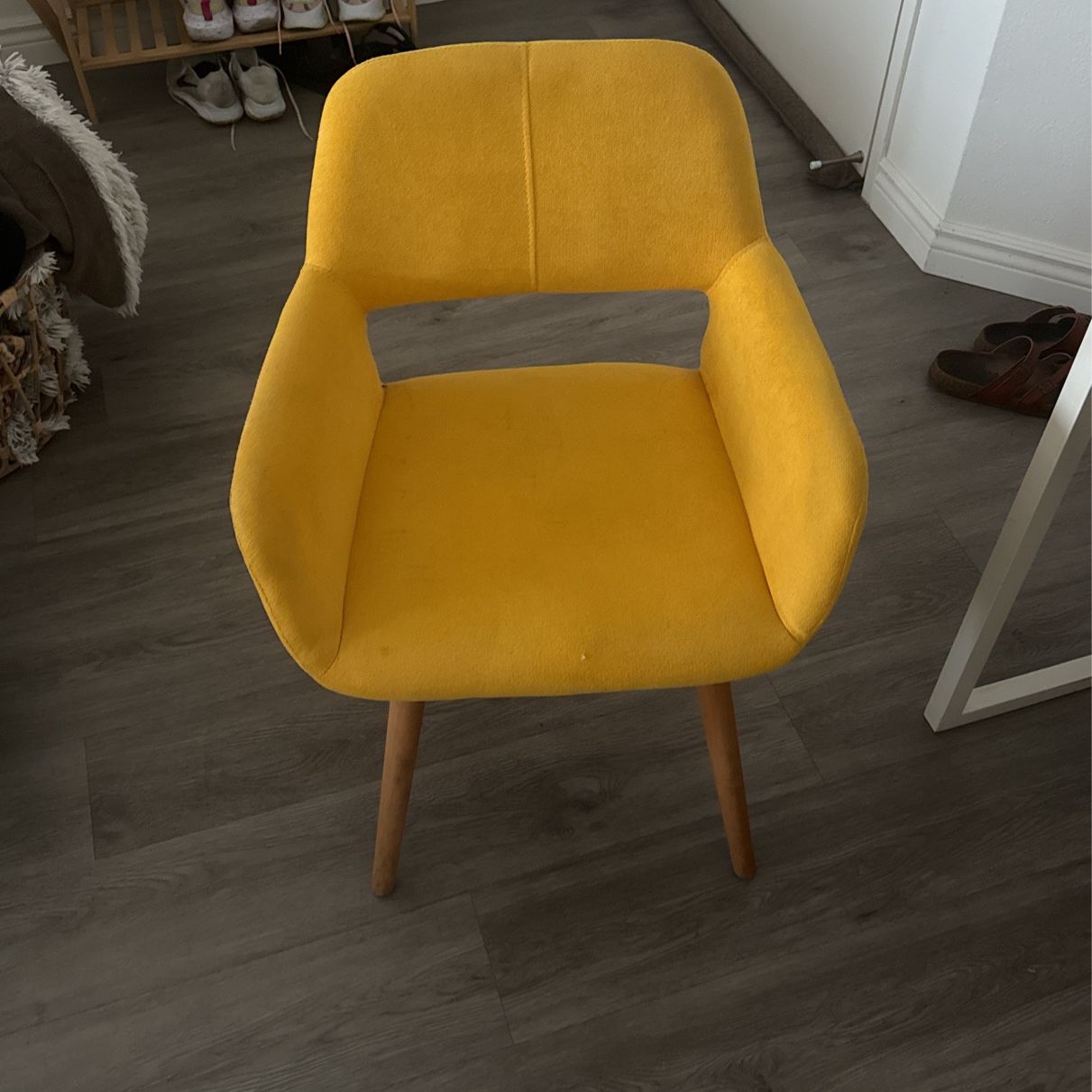 Retro Yellow chairs 