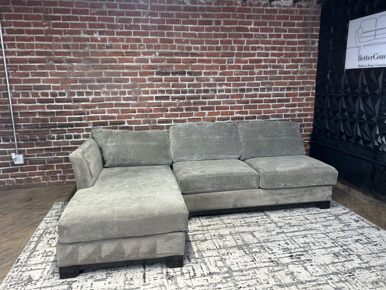 Delivery Available Maceys 2 pc sectional sofa couch