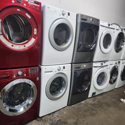 👌💯LG SET STEAM WASHER AND ELECTRIC DRYER WITH WARRANTY 💯 