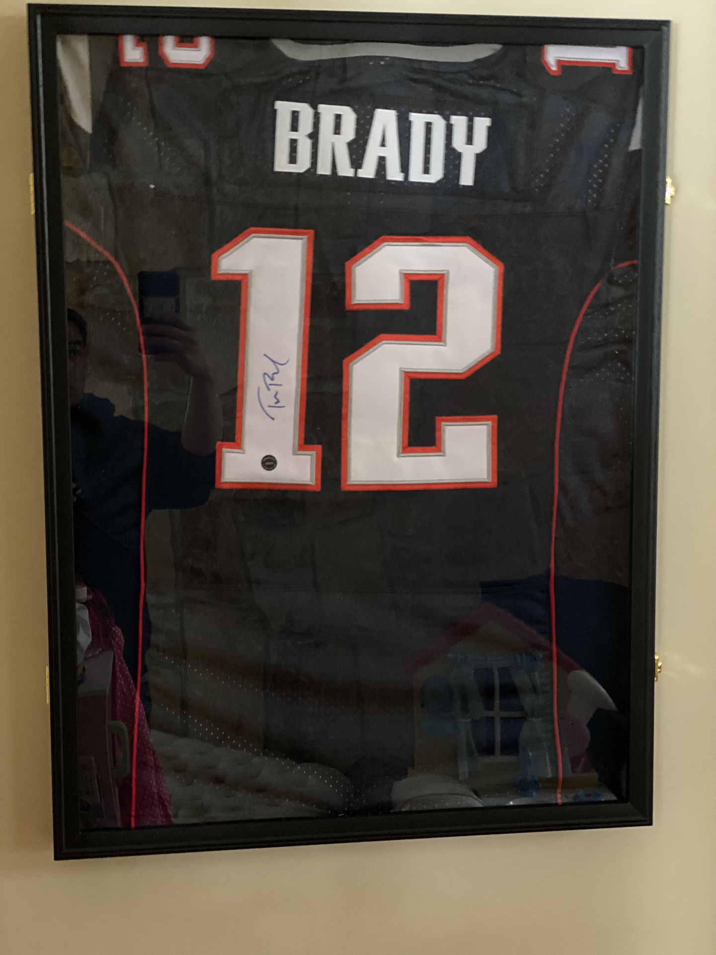 Tom Brady Certified Autographed Patriots Jersey