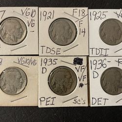 Buffalo Nickels (Collector Coins)
