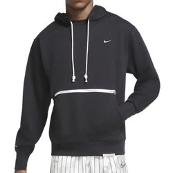 New without tag Nike Standard Issue Basketball Sports Hoodie Black  men size XS
