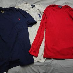 Polo Shirts Size Large 14-16