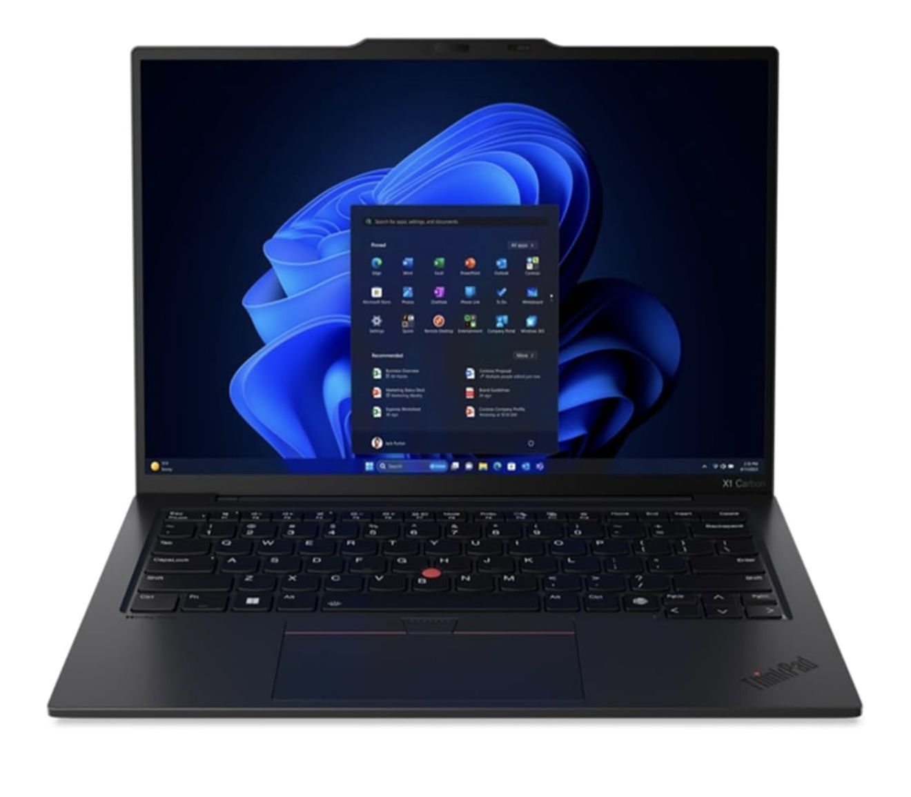 Lenovo Laptop ThinkPad X1 Carbon Gen 12 with Intel Ultra 7 165U vPro processor, 14-inch WUXGA 100% sRGB touch screen, 32 GB 6400 MHz RAM, 1 TB Gen4 pe