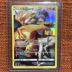 Pokemon Charizard TG03 Lost Origin MISCUT