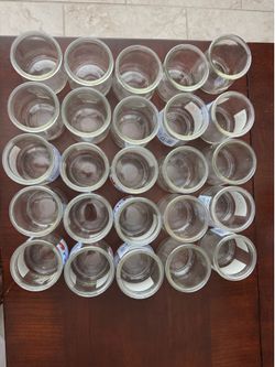 25 empty oui yogurt jars.  Perfect for lots of different crafts