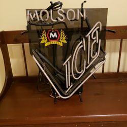 Molson Ice Neon Bar Lamp