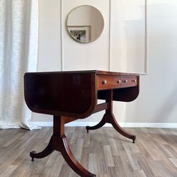 19TH Century Regency Sofa Table/Desk