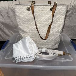 Michael Kors Leather Tote Bag