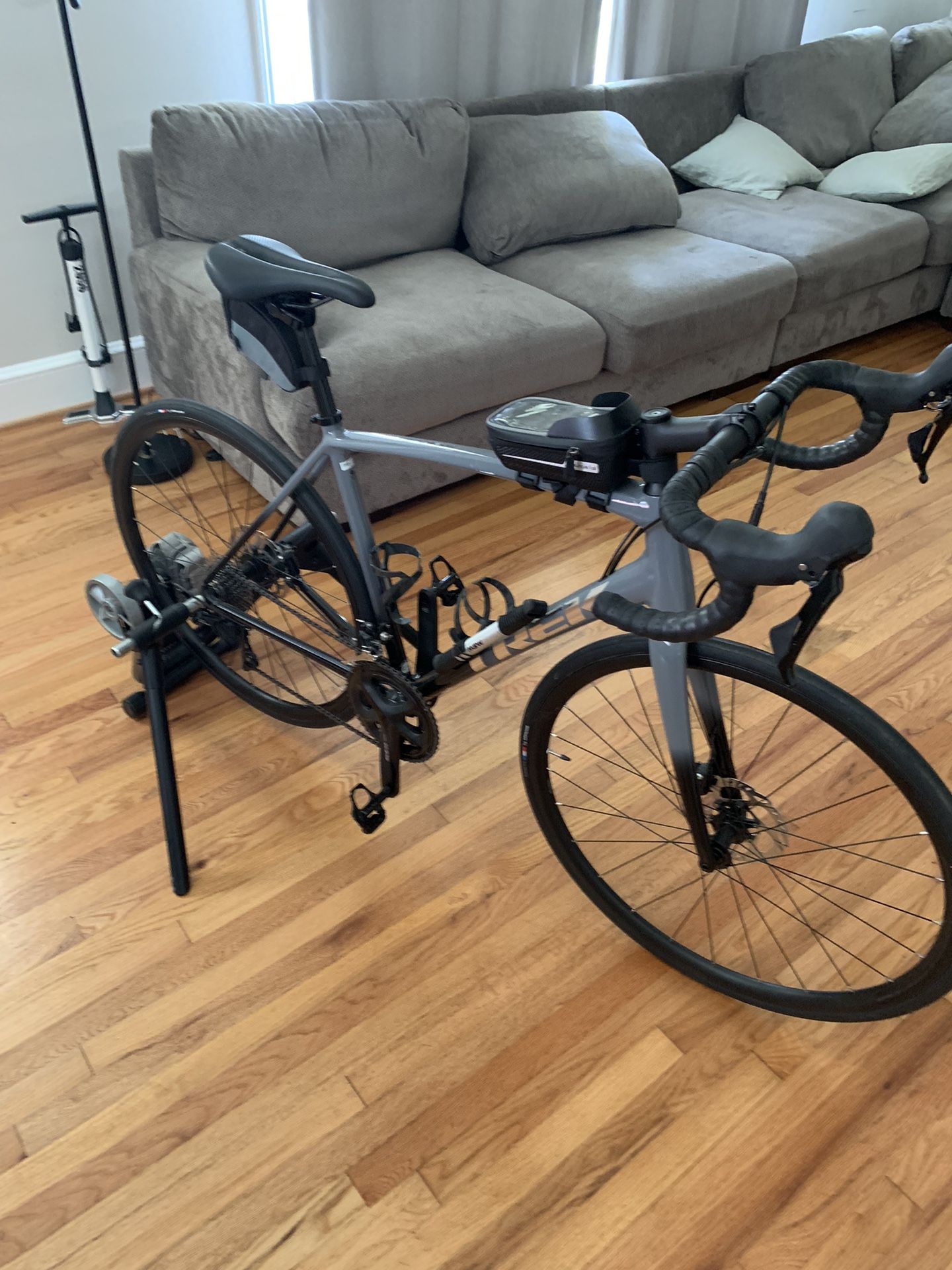 TrekRoad Bike with Trainer