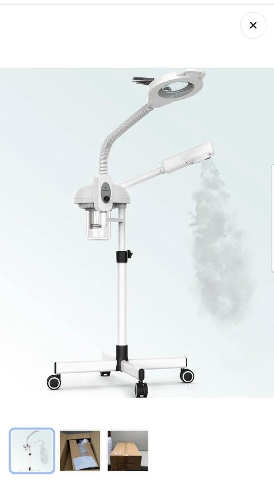 Facial machine steamer
