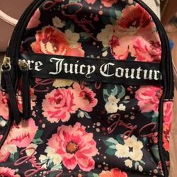juicy couture Pink Flower Backpack 15$