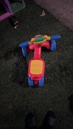 Kids Plastic Ride-On Tricycle Toy