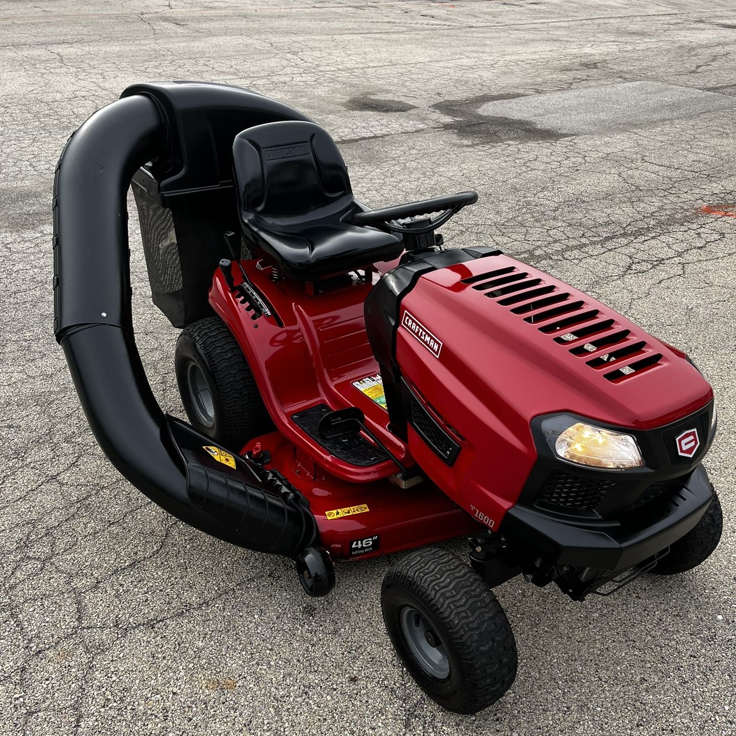 Craftsman 46 Riding Mower W Bagging System for Sale in New Lenox IL OfferUp