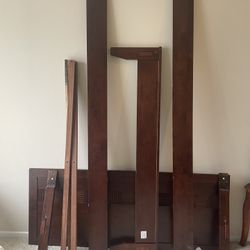 Queen Bed Frame (Solid wood)