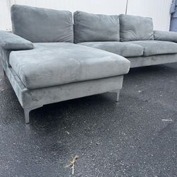 Velvet Sectional Couch