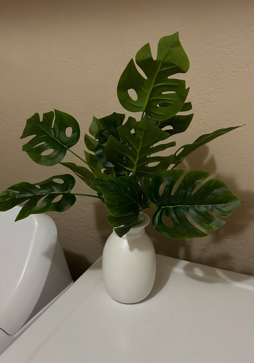 Fake Monstera Plant