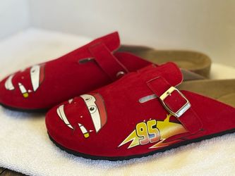 NEW Cloggs Brand Lightening McQueen Clogs Size EU 45 US Mens 11.5/12