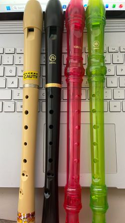 4 Soprano Recorder Instrument For Kids / Students 